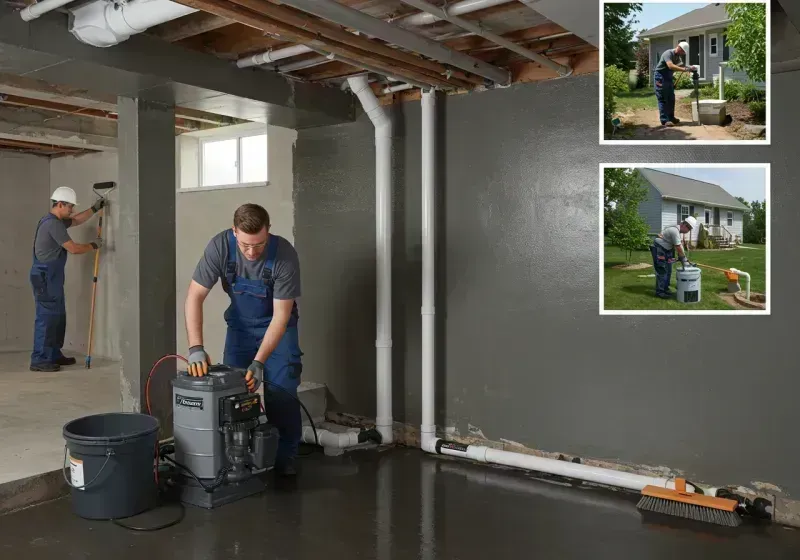 Basement Waterproofing and Flood Prevention process in Saint Francis, MN